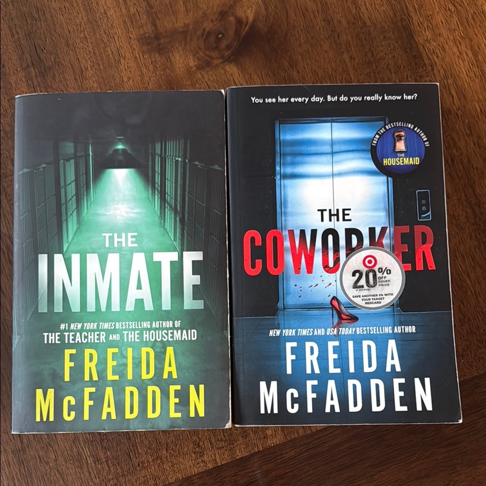Freida McFadden Book Set - The Inmate & The Coworker
